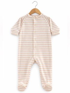 5/$10 Baby's Own Striped Footies Pajamas